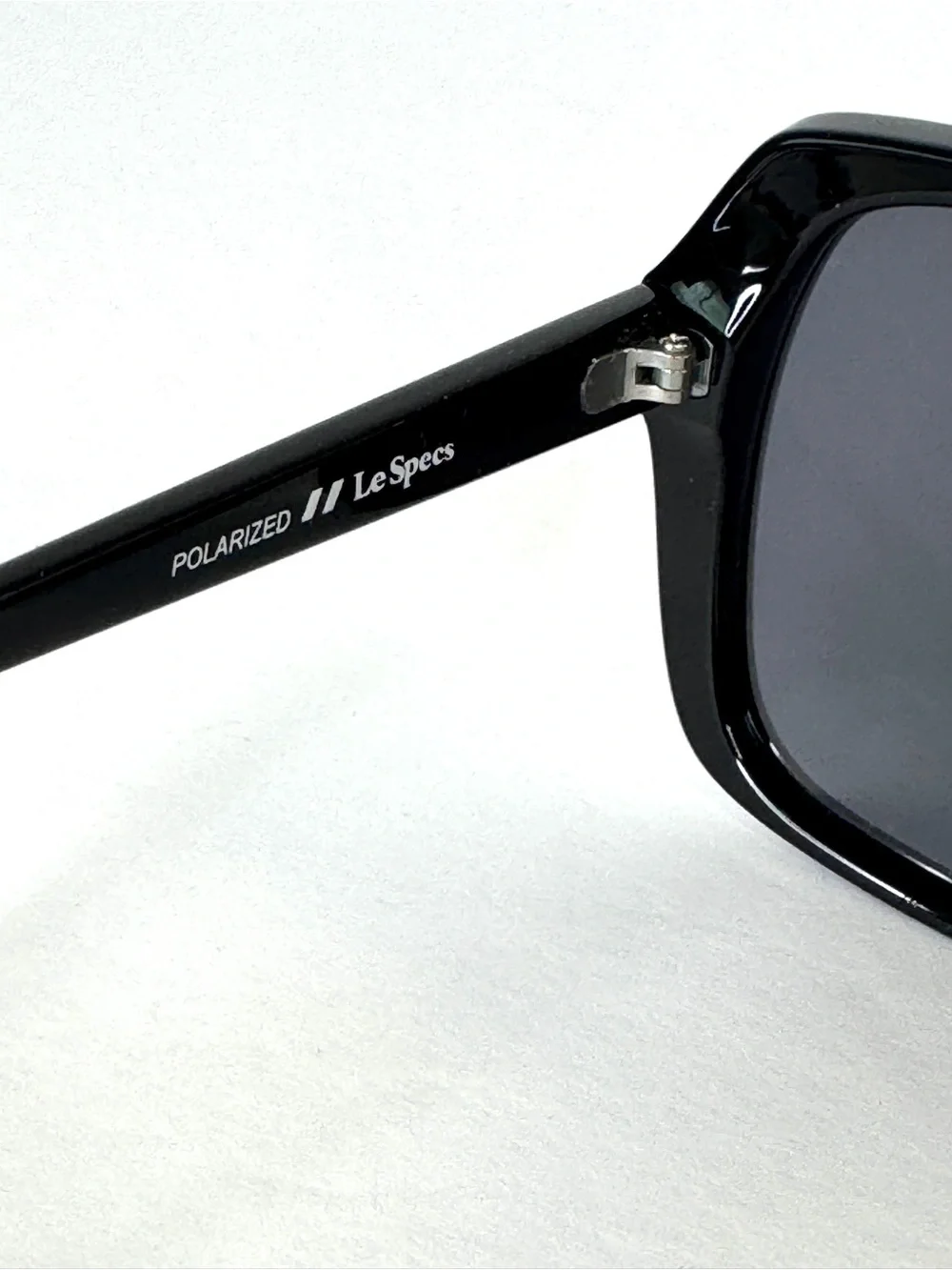 LE SPECS FroFro Alt Fit Polarized Sunglasses Black 56mm Gradient Square